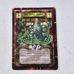 Legend of the Five Rings L5R CCG PROMO The False Hoturi